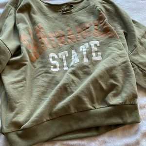 San Fran state ripped crew neck